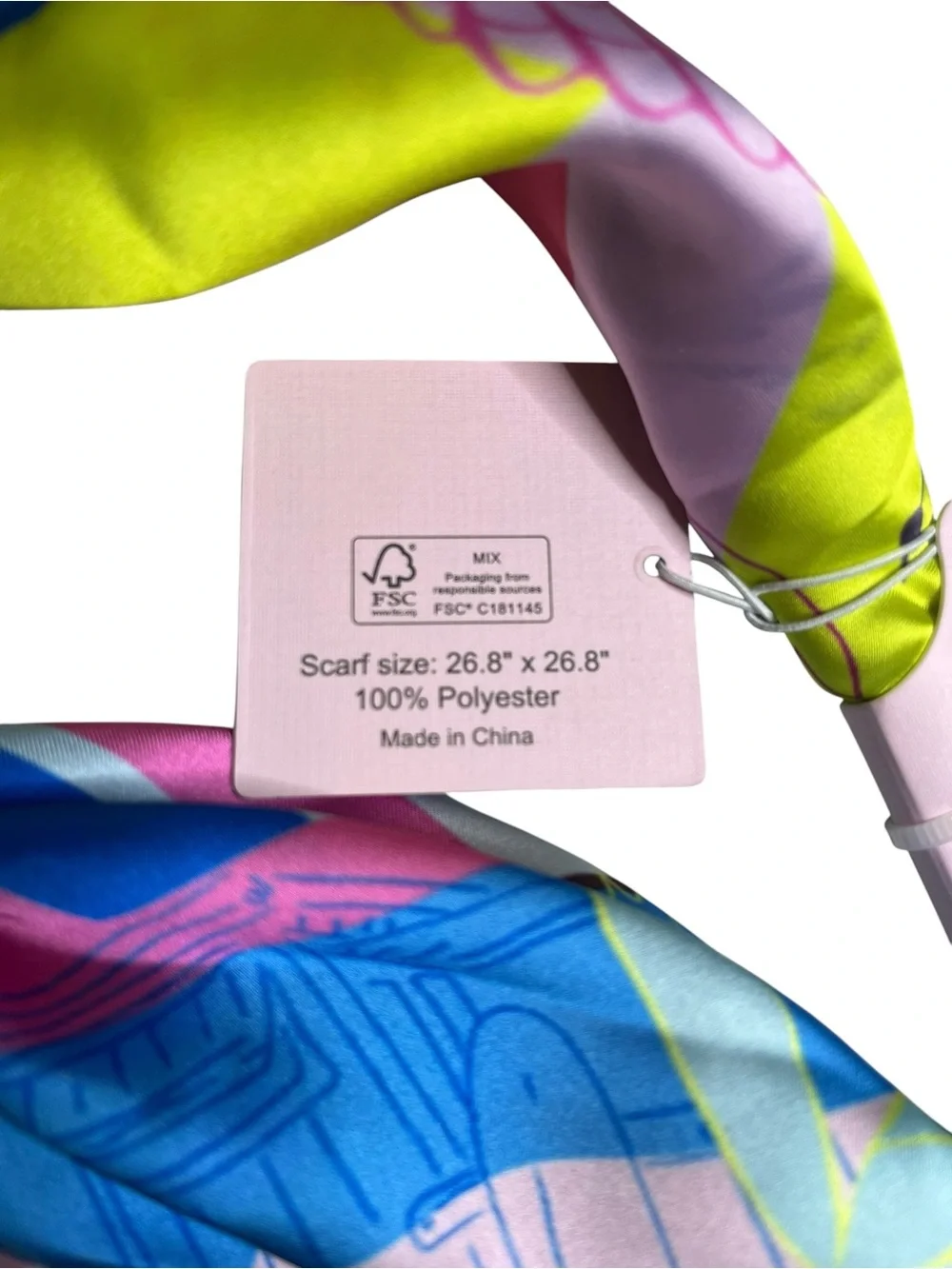 piper•k multicolor Printed Scarf